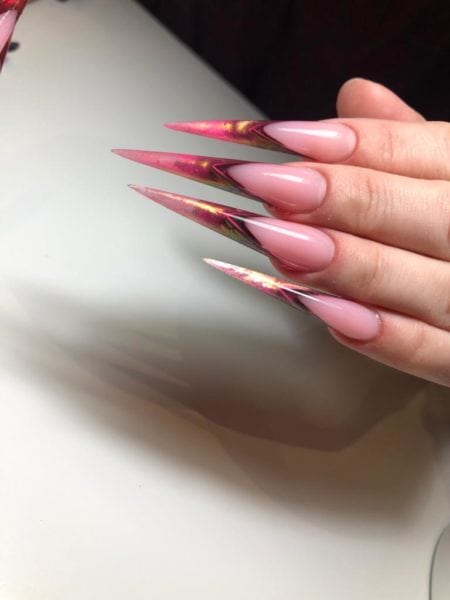 Anna Kuznetsova 3D French nail workshop