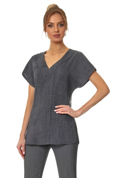 B035 Tunic in Grey without belt