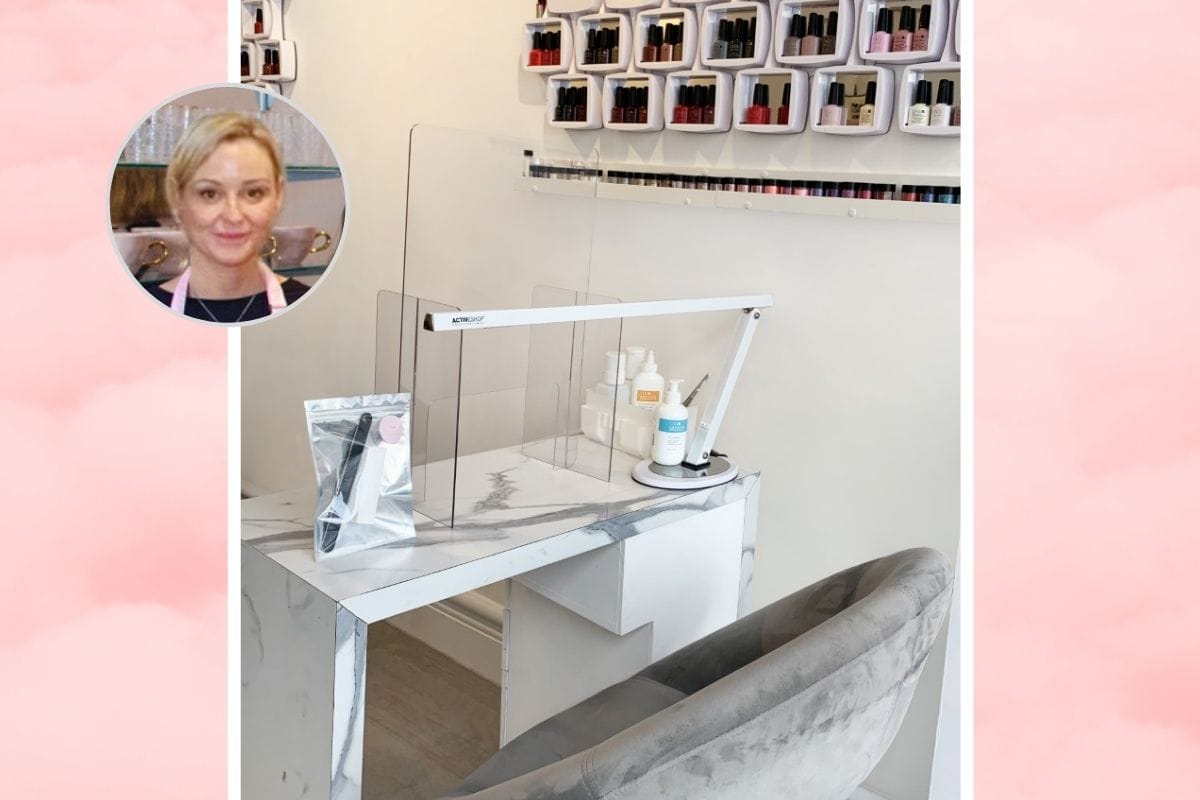 Kara Kotsonis nail desk