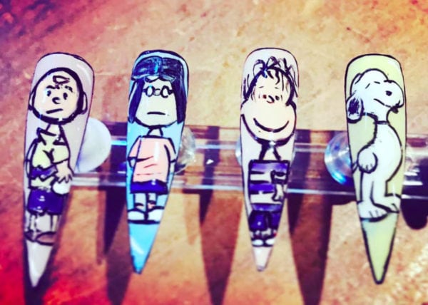 This Snoopy set is courtesy of Lynn Duke