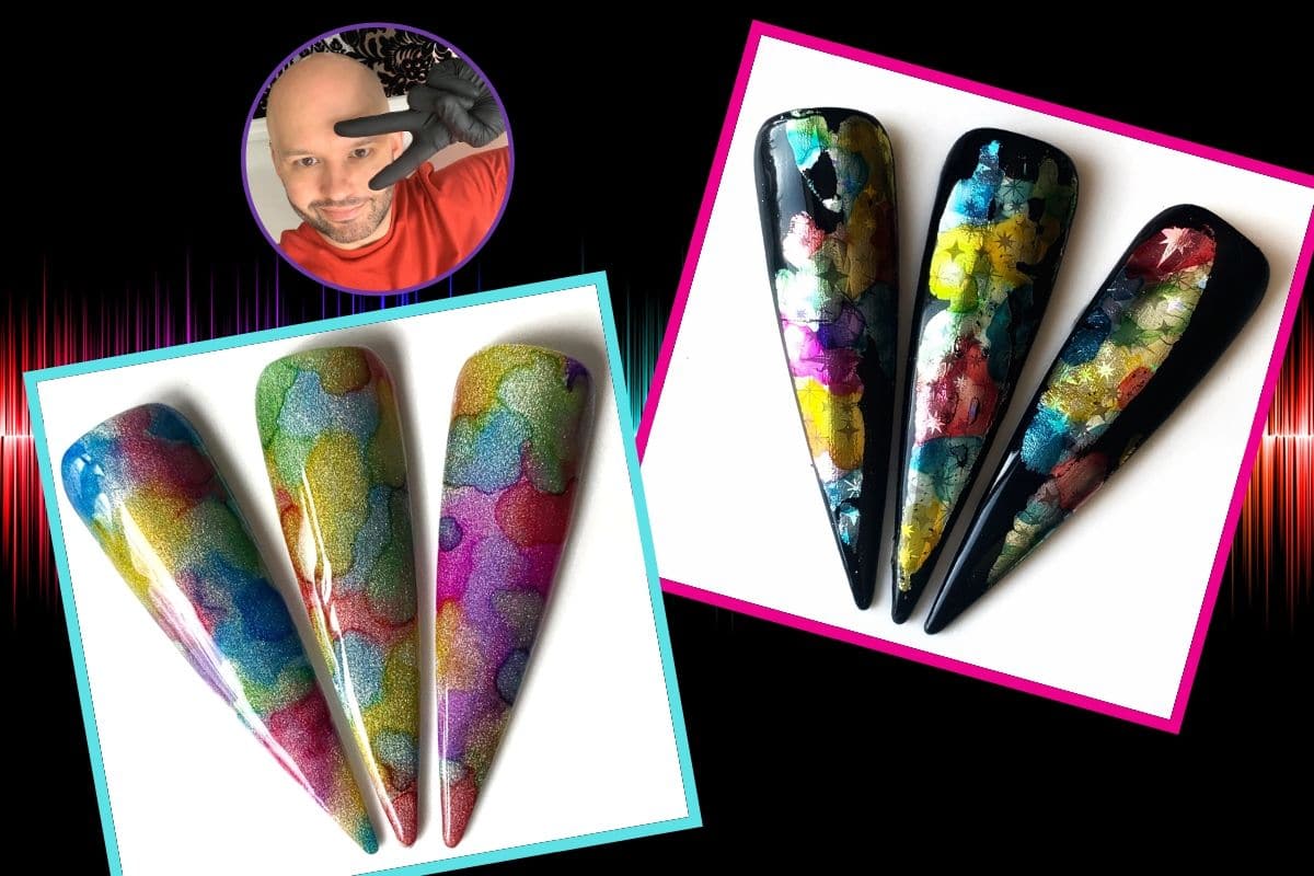 Scott Featherstone nail art
