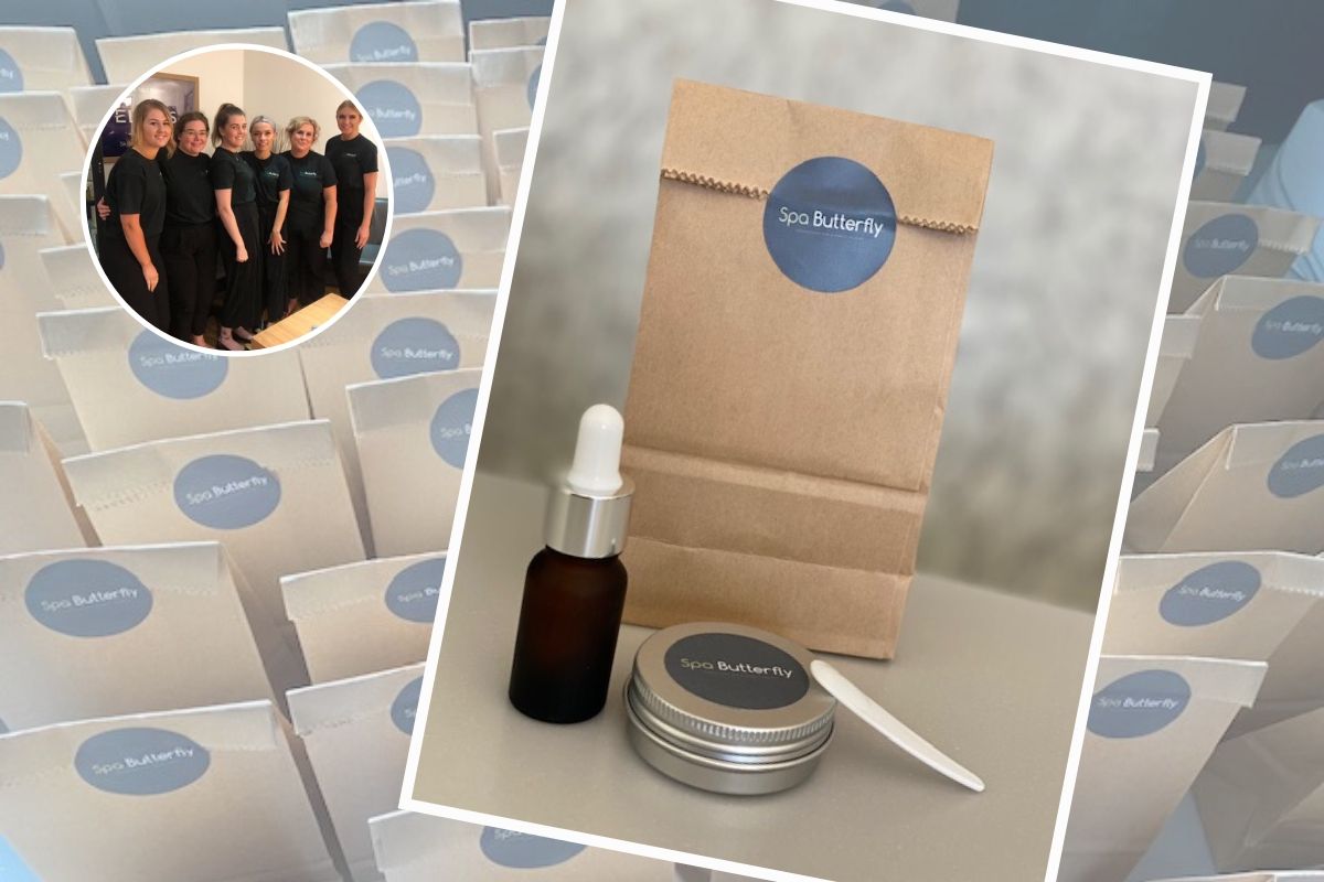 Spa Butterfly hand cream