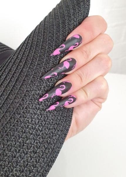 Emma Brock
"I love all thing japanese related i even have a japanese theme garden. Also during lockdown I attended an online nail marathon where I learnt about different nail shapes and structure so I wanted to incorporate my new knowledge."