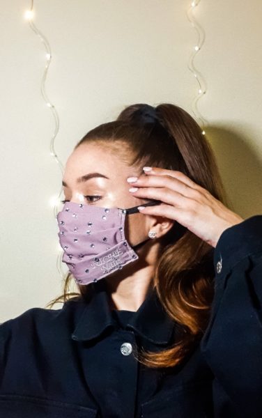 Naoíse Sheerin
"My first ever entry to the The Great Scratch Shoot Out. It represents me as a new artist & technician trying to navigate through 2020. It represents the new generation of nail artists that may have been studying or just certified early in the year like myself and may not have had the most “conventional” beginnings to their careers but we have pushed through! This concept has been following me around for months, I had been waiting on the mask for weeks for the photo and It had arrived 1 day before deadline. So to me this represents that everything that’s meant for you will not pass you, and to keep persevering!"