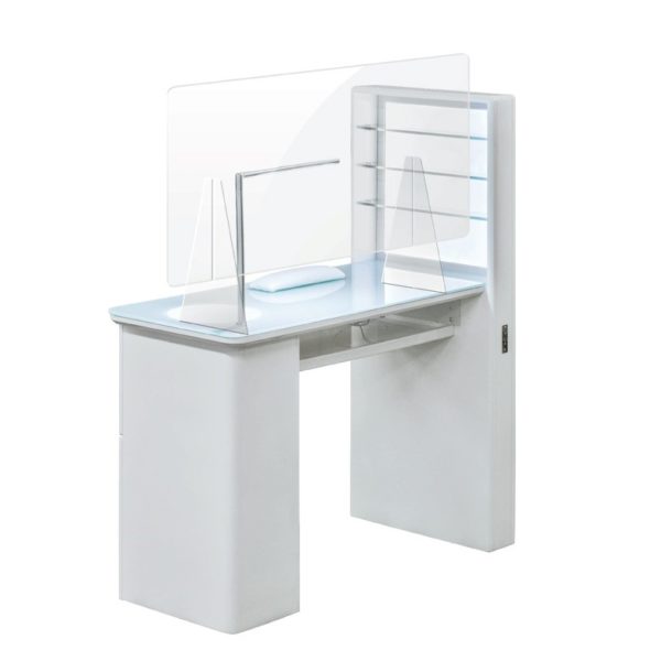 Protective Screen for Nail Desk