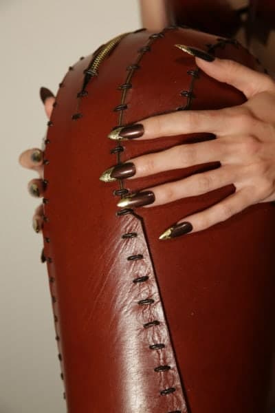 Nail look for 'Plague'