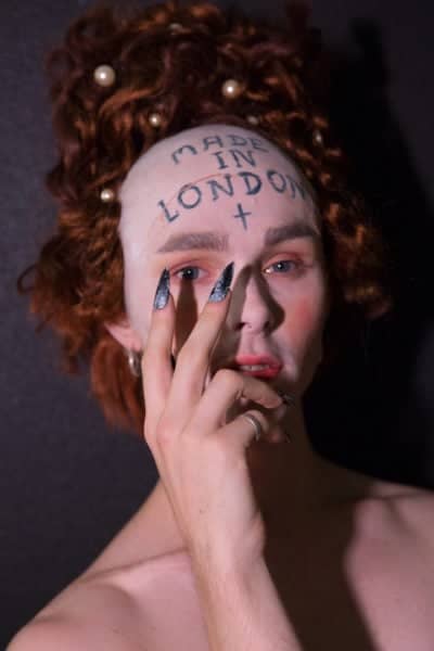 Nail look for 'The Firestarter' 