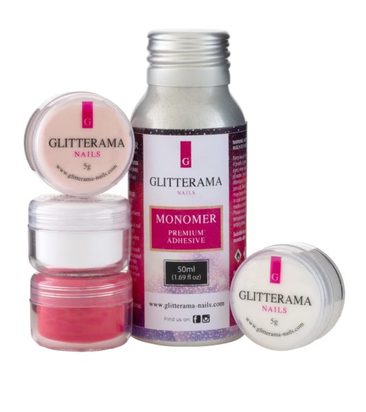 Glitterama Nails acrylic trial