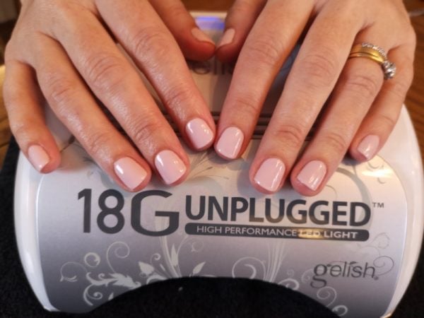 Gelish manicure