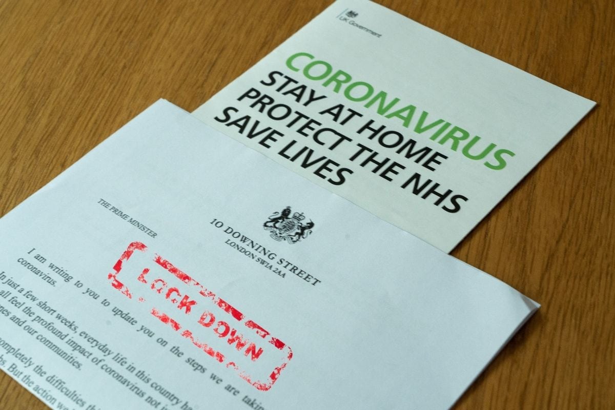 Coronavirus england lockdown