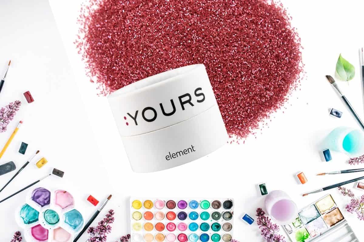 YOURS banner sweet squared