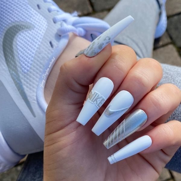 jenny boylan white nike tick nails