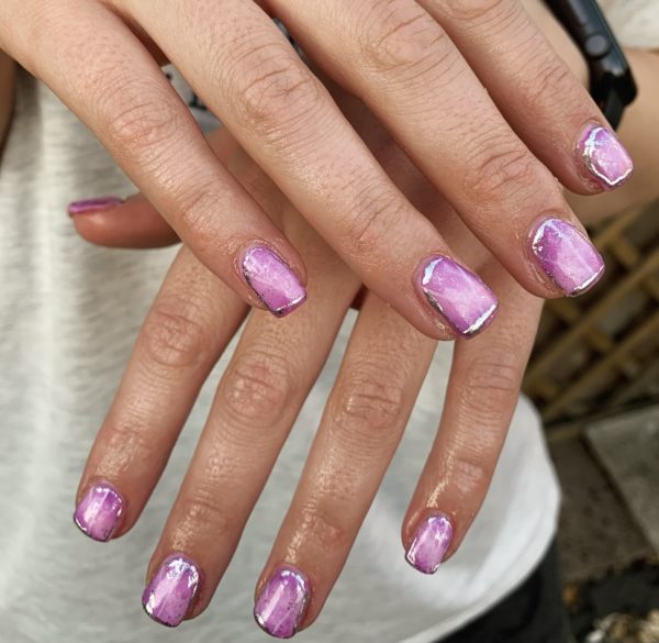 kimberley sargent pink with silver cuffs