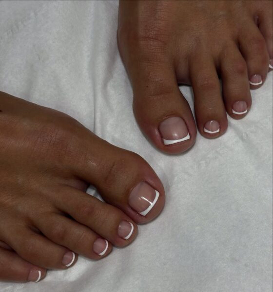 Nailspa french pedicure