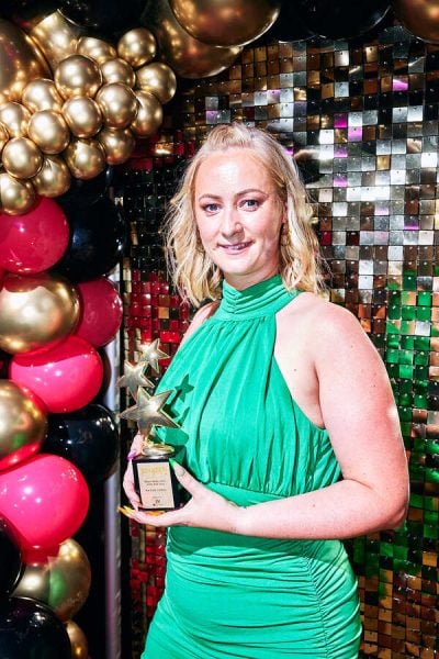 Scratch Stars Awards event, comm by Helena Biggs