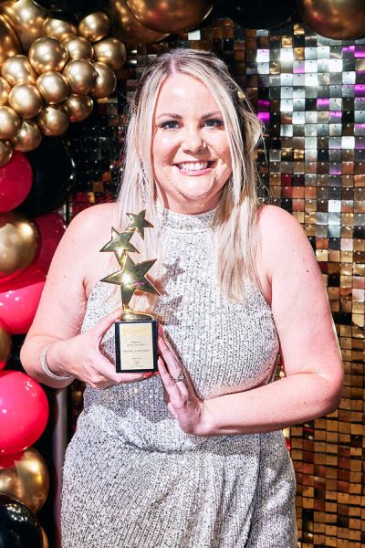 Scratch Stars Awards event, comm by Helena Biggs