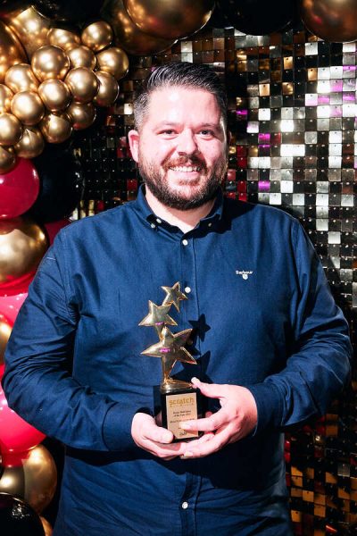 Scratch Stars Awards event, comm by Helena Biggs