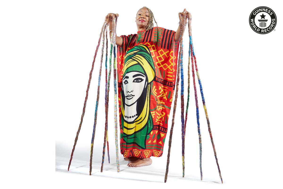 Guinness World Record Diana Armstrong nails