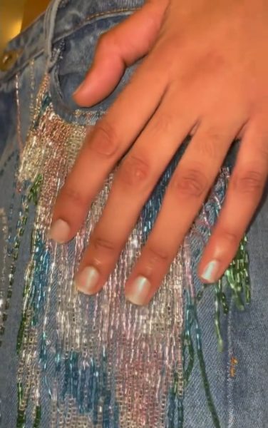 PatBo runway nails by Nichole Nailed You (@nichole_nailed_you). Courtesy of @audabbeauty