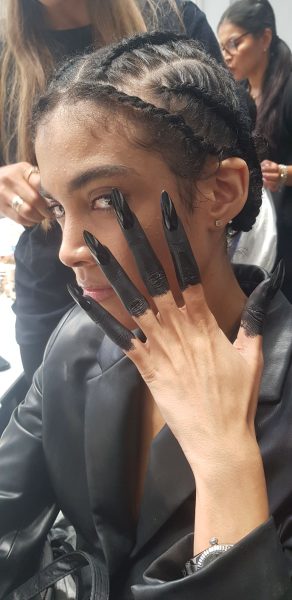 Tokyo James show nails, headed by Marie-Louise Coster.