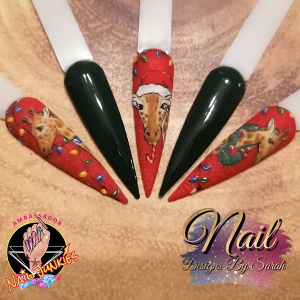 Sarah Foster - "A trip to the zoo to feed the giraffes: my favourite animal."