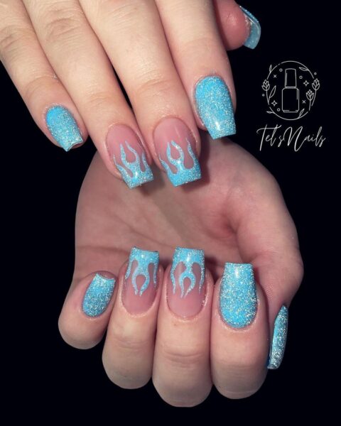 @tels_nails - "Reflective nails"