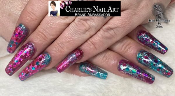 Andrea Bennett-Galbraith - "Duo reverse mixed media sets"