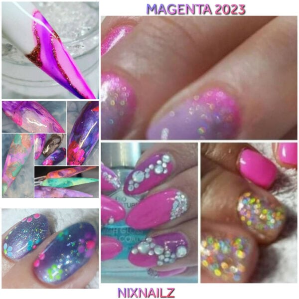 NixNails&Beauty - "Lots and lots of magenta"