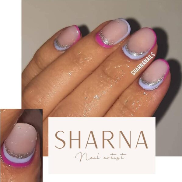 Sharna Boghurst - "Glitter, shimmer and colour cuticles"