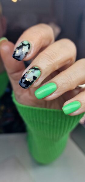 Sophie Donaldson - "Army nails could be big in different colour combos"