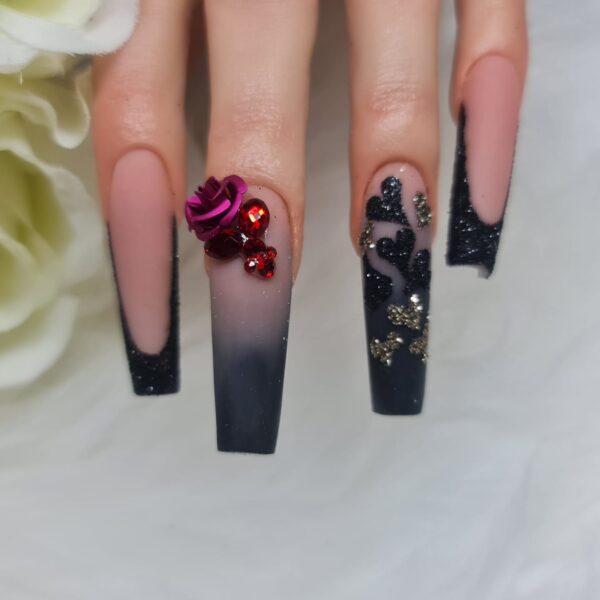 Glitter-sparkle Manicure