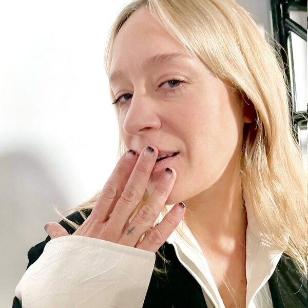 Team JINsoon created matte black ombré nails for the Proenza Schouler show. Image: @jinsoonchoi