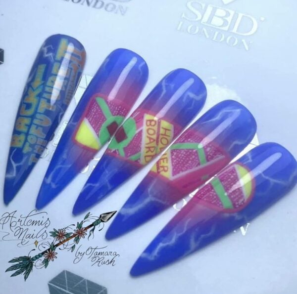 Artemis Nails by Tamara Rush - Back To The Future 2