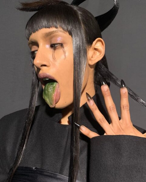 Nails for Chet Lo. Image: @yuikaaanails