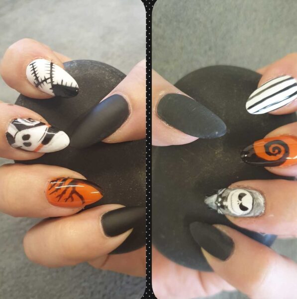 Contrast Hair & Beauty - The Nightmare Before Christmas