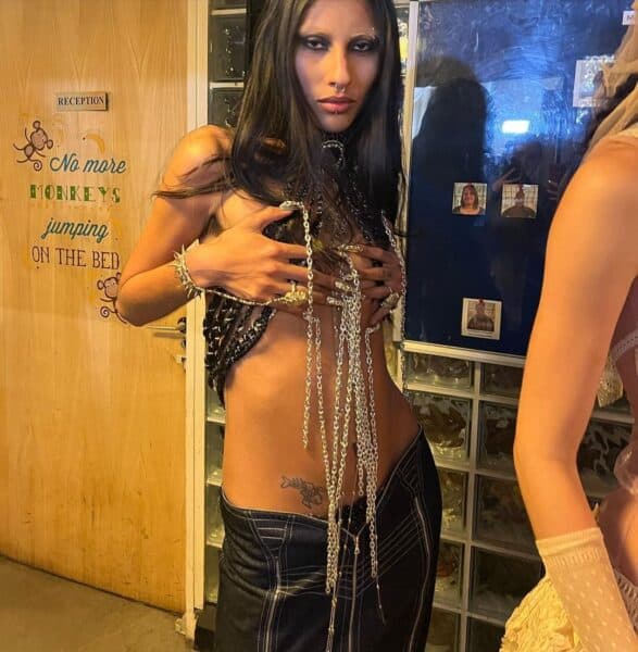 Nails for Dilara Findikoglu. Image: @the.fingersofgod