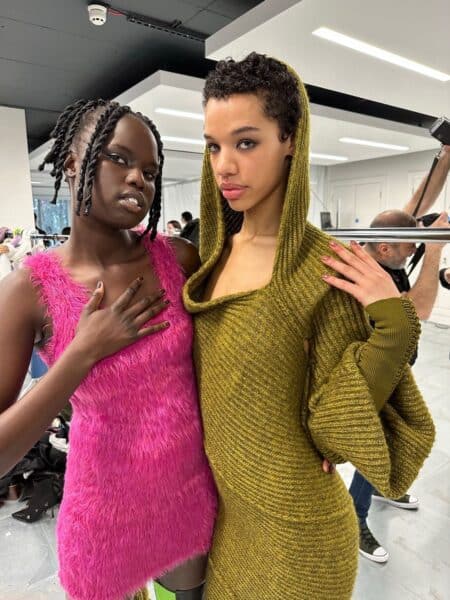 Nails for Mark Fast, led by Sammy MacDonald using OPI. Image: Linkedin.com