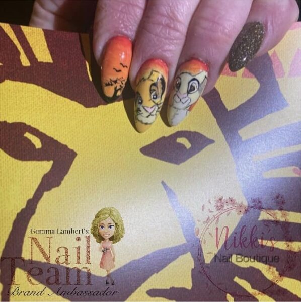 Nikki's Nails boutique - The Lion King