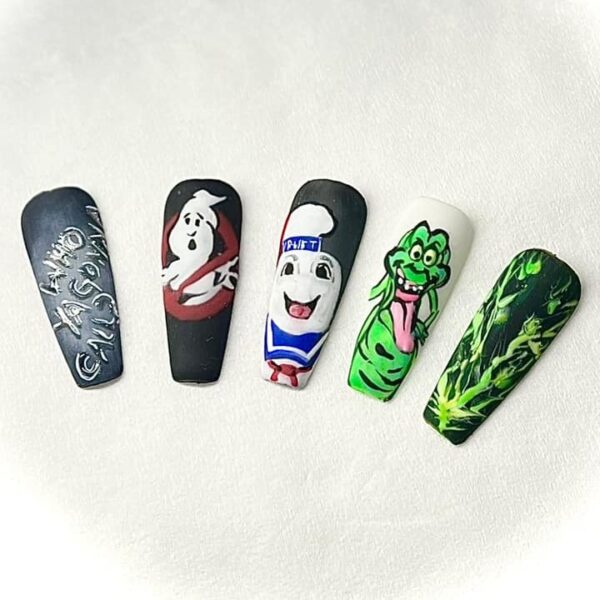 Siran Hudson - Nail Artist - Ghostbusters