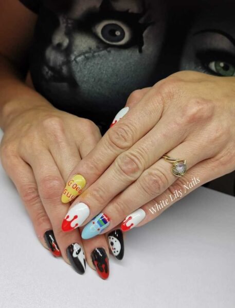 White Lily Nails - Child's Play & Scream