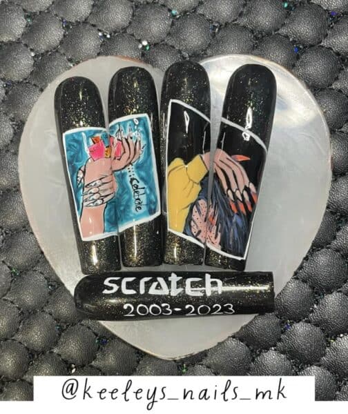 Keeley Duggan - "10th anniversary and 20th anniversary covers."