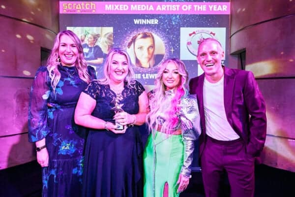 Scratch Stars awards, comm by Helena Biggs