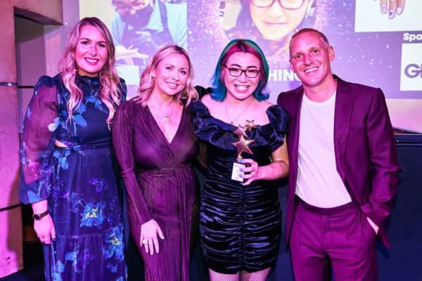 Scratch Stars awards, comm by Helena Biggs