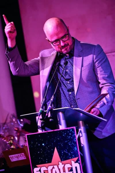 Scratch Stars awards, comm by Helena Biggs