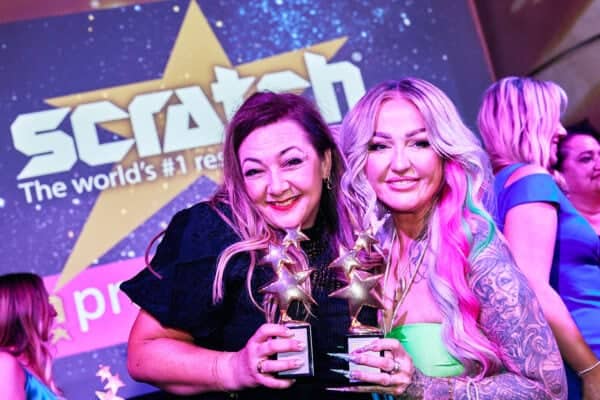 Scratch Stars awards, comm by Helena Biggs