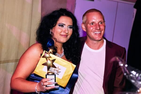 Scratch Stars awards, comm by Helena Biggs