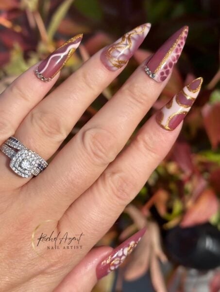 Skullpture Nails by Rachel Ann