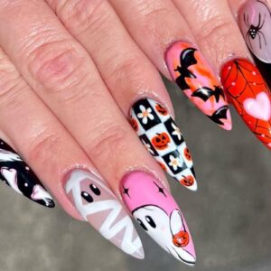 Halloween Mix & Match Nails
