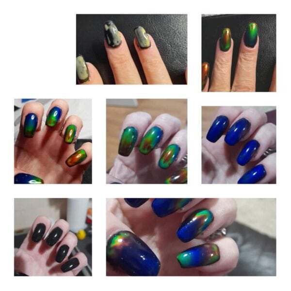 Claire Champness - "The same set at different temperatures."