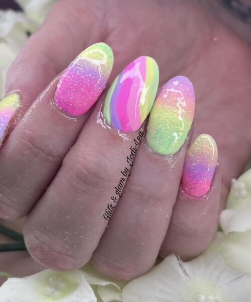 Glitz & glam nails by jodi-lea